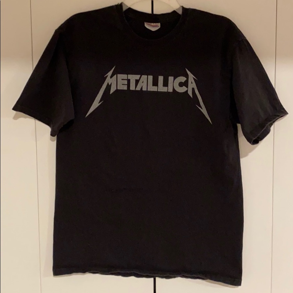 Metallica Black Band Medium Tee Shirt